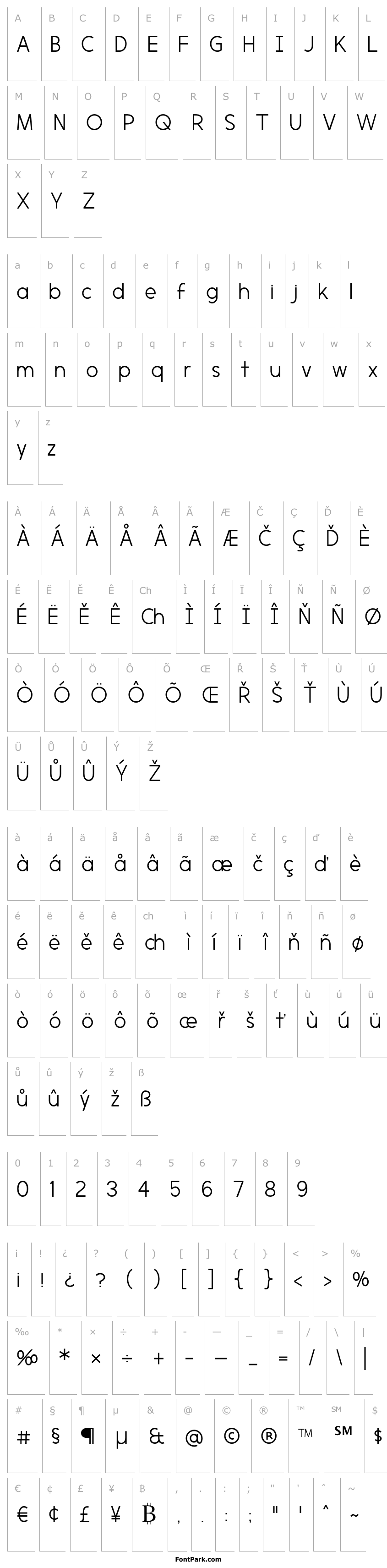 Overview Morningtype Light