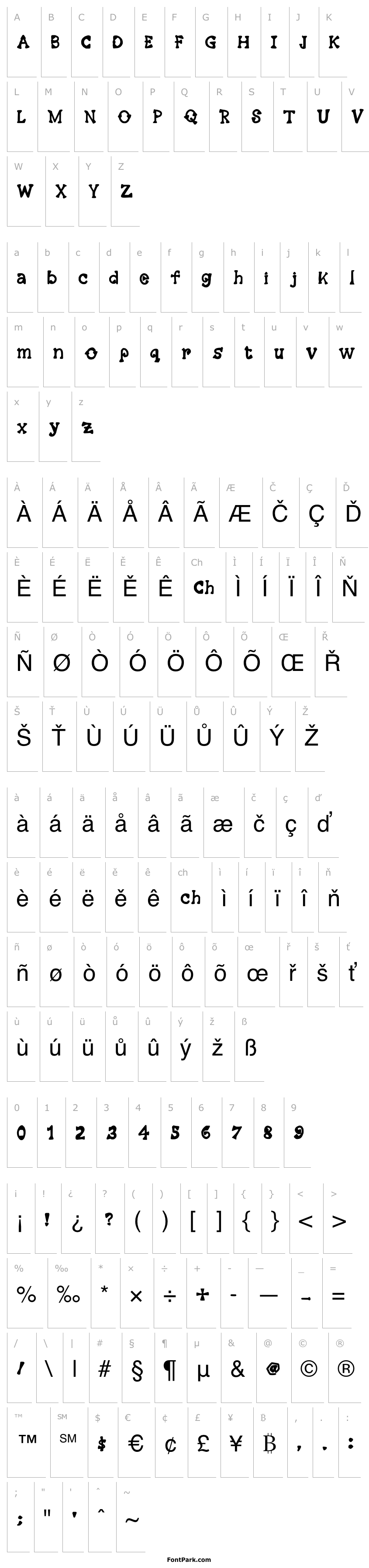 Overview Mosaic Serif Regular