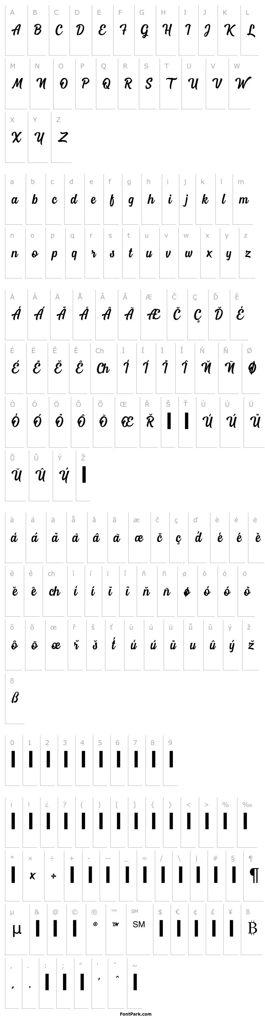 Přehled MostleyScript