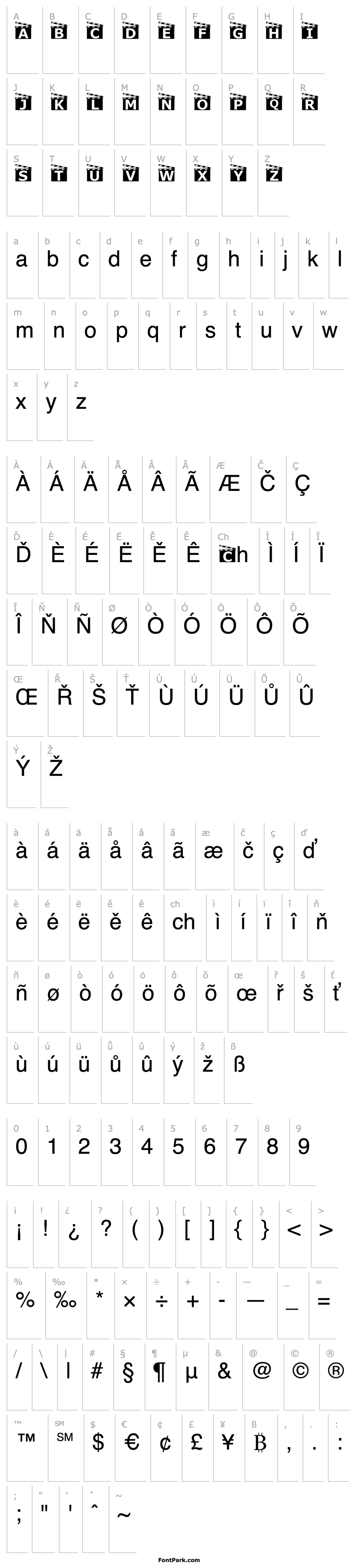 Overview movieboard