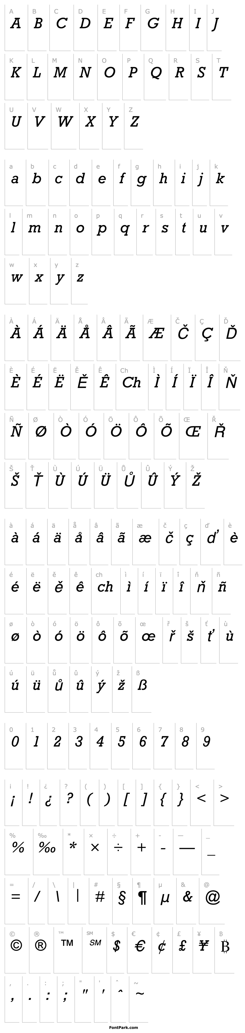 Přehled MRockwell-Italic