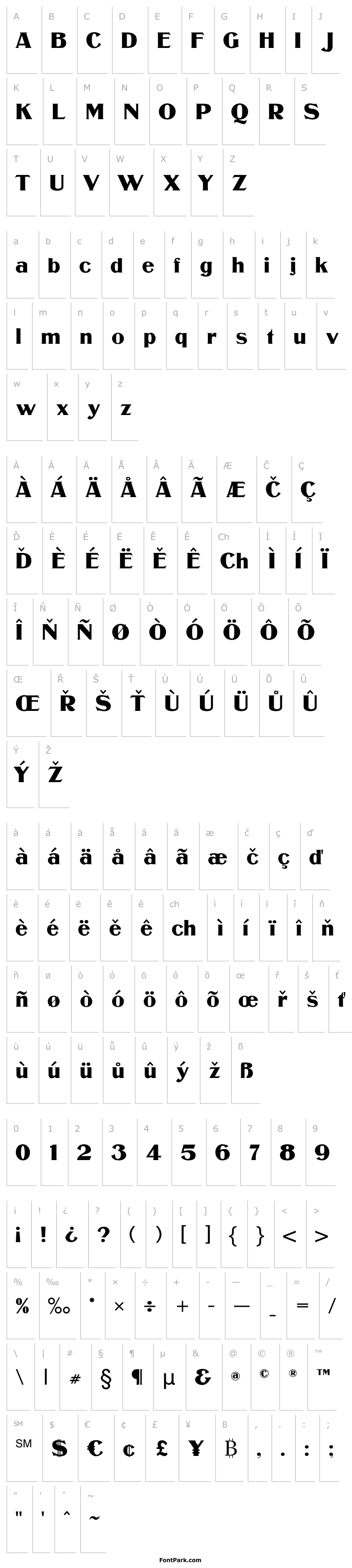 Overview Murden CF ExtraBold Regular