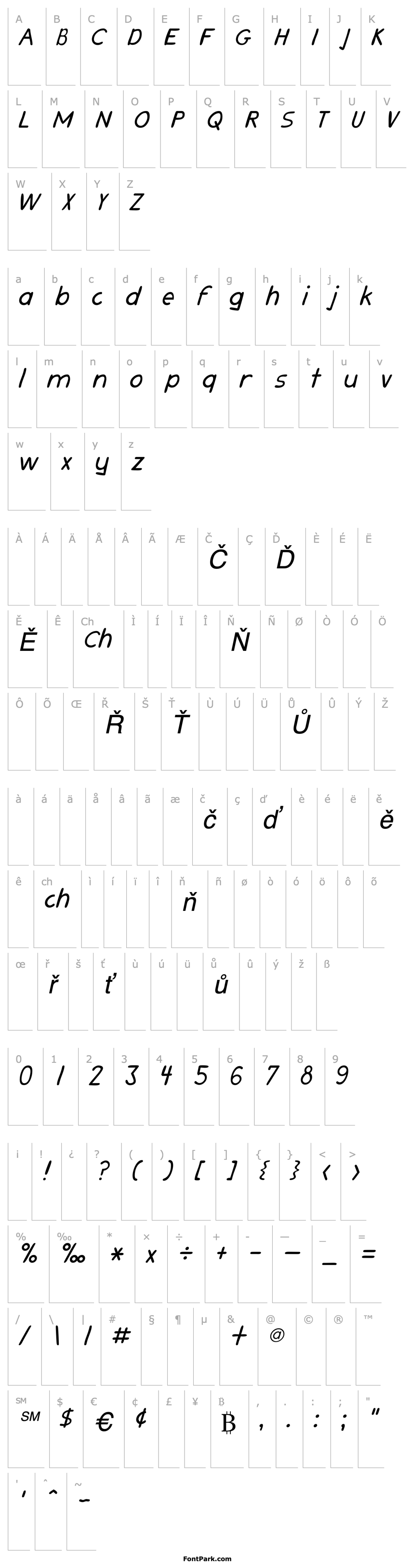 Overview Muse Italic