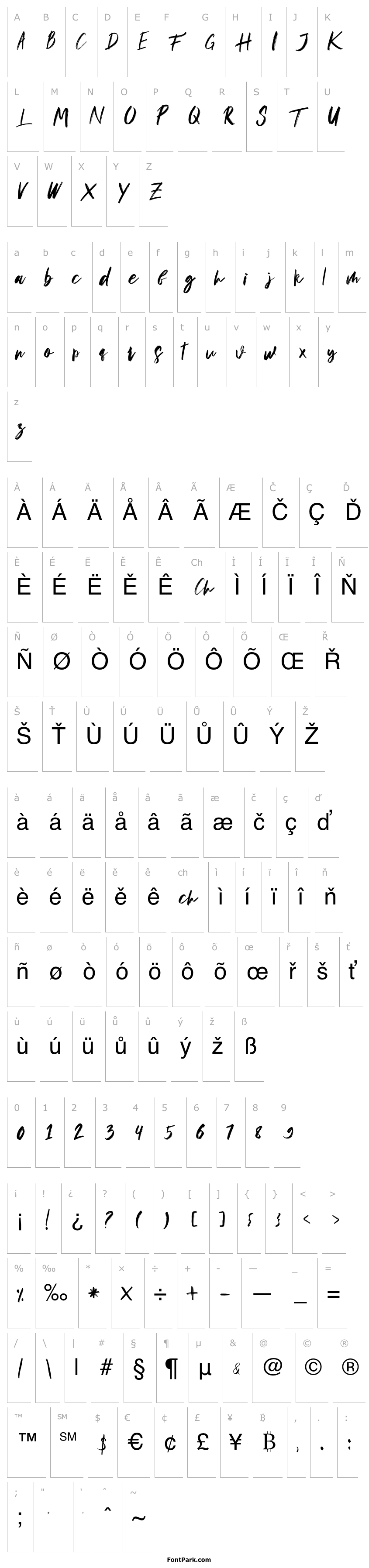 Přehled musuh-Regular