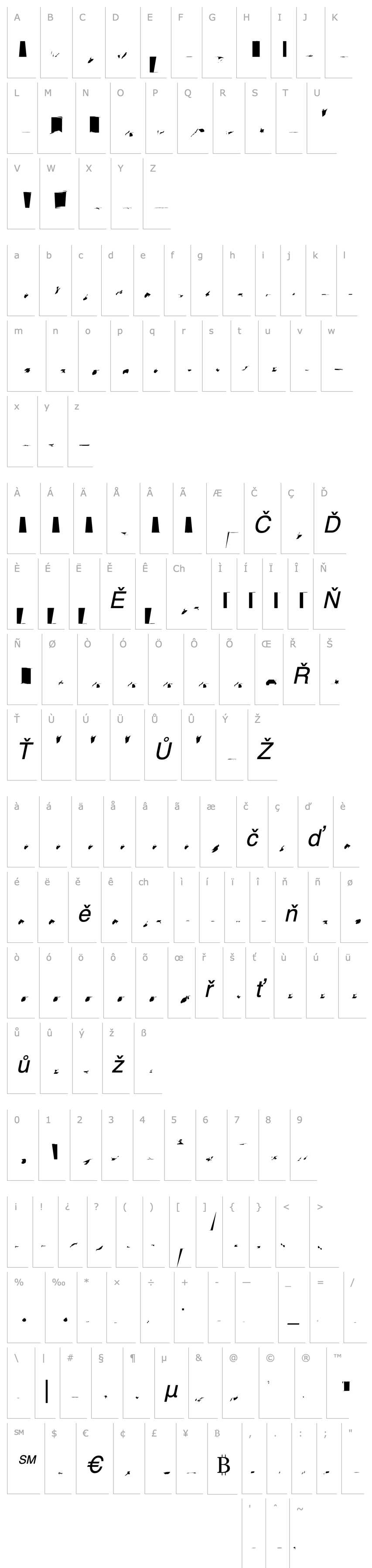 Overview Myriad MM Italic