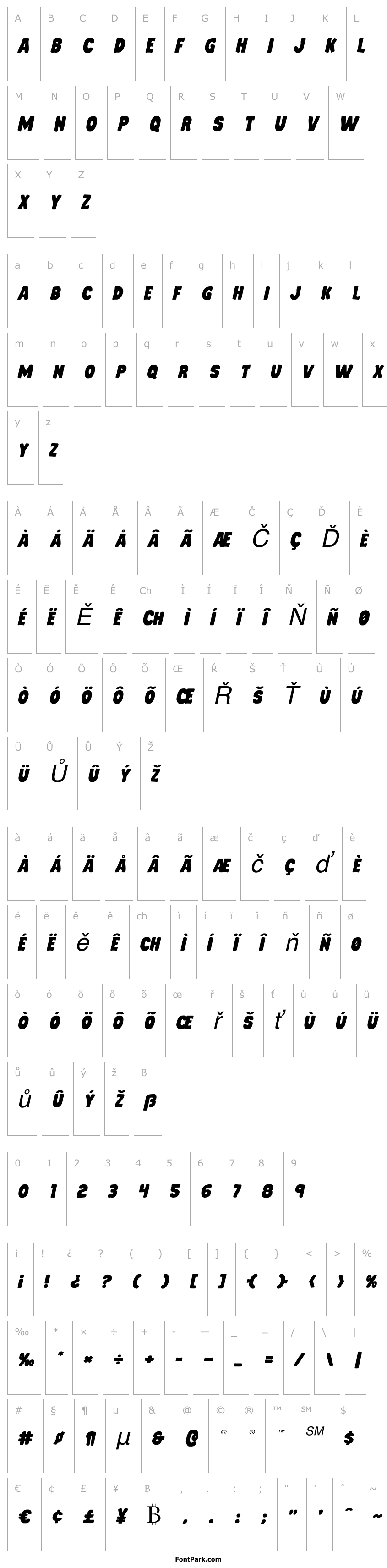 Overview Mystery Mobile Expanded Italic