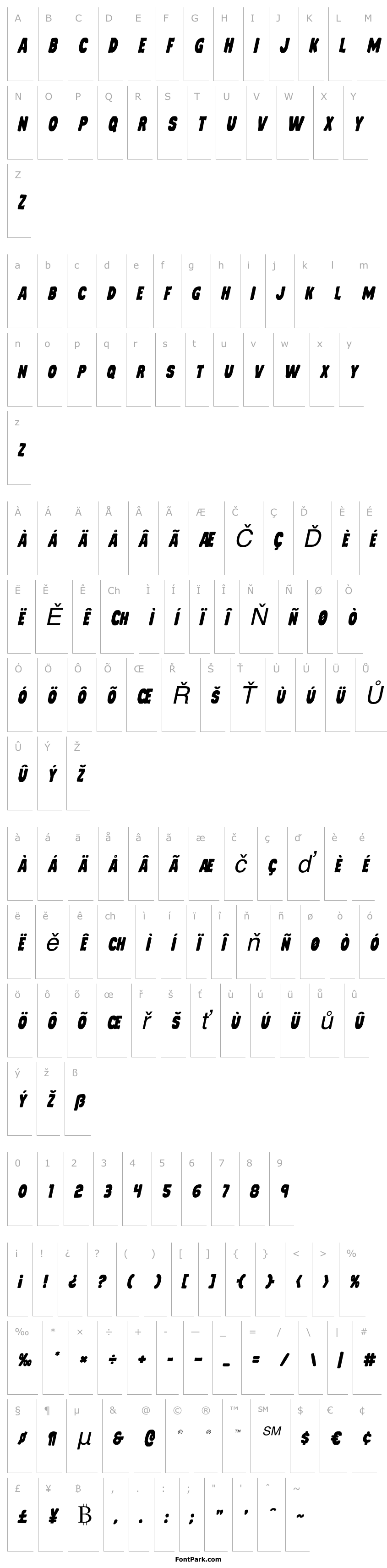 Overview Mystery Mobile Italic