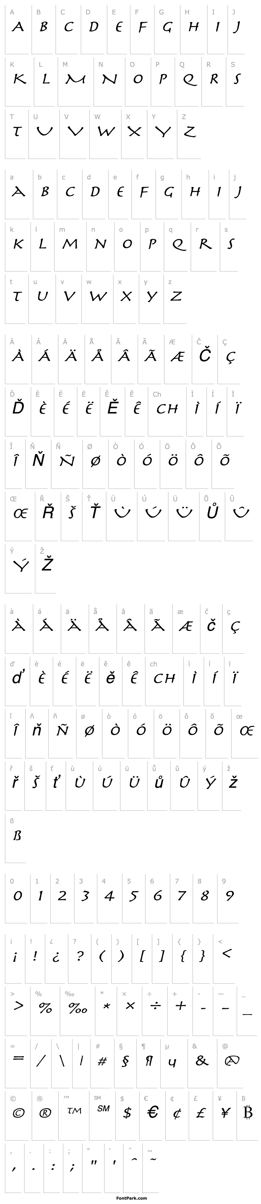 Overview Mythology Wide Italic