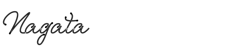 Font Nagata by Unknown