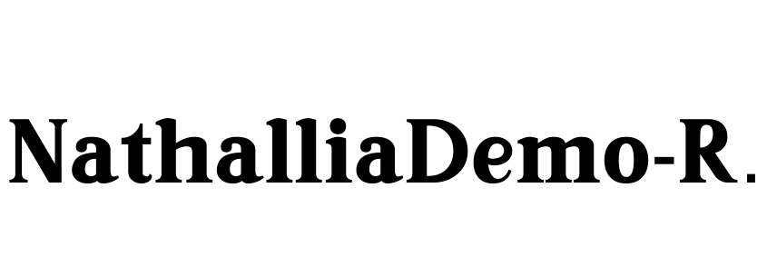 Preview NathalliaDemo-Regular