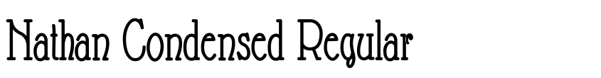 Preview Nathan Condensed Regular
