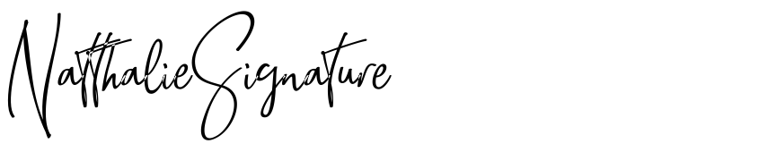 Preview NatthalieSignature
