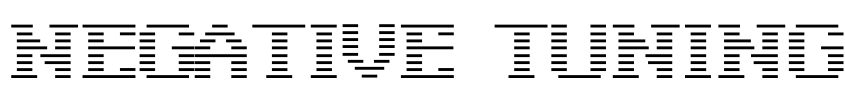 Font Negative Tuning by Unknown