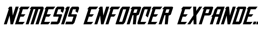Preview Nemesis Enforcer Expanded Italic