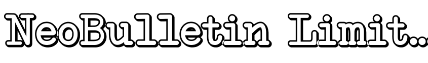 Preview NeoBulletin Limited Shadow