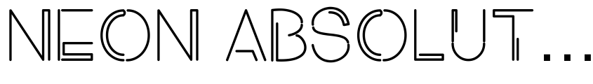 Preview NEON ABSOLUTE SANS 1