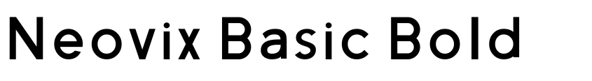 Preview Neovix Basic Bold