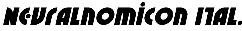 Preview Neuralnomicon Italic
