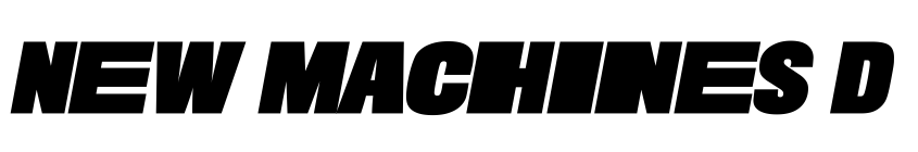 Preview New Machines DEMO