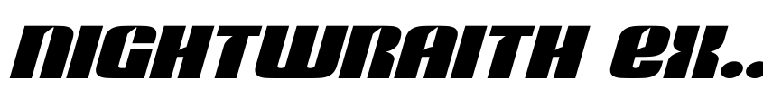 Preview Nightwraith Expanded Italic