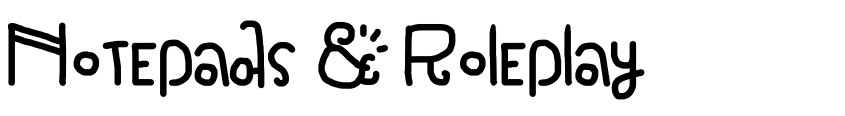 Preview Notepads & Roleplay