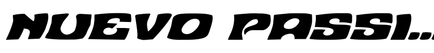 Preview Nuevo Passion Expanded Italic