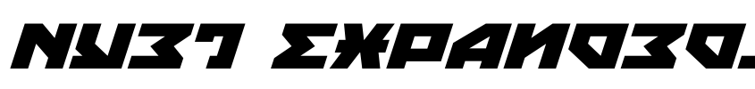 Preview Nyet Expanded Italic