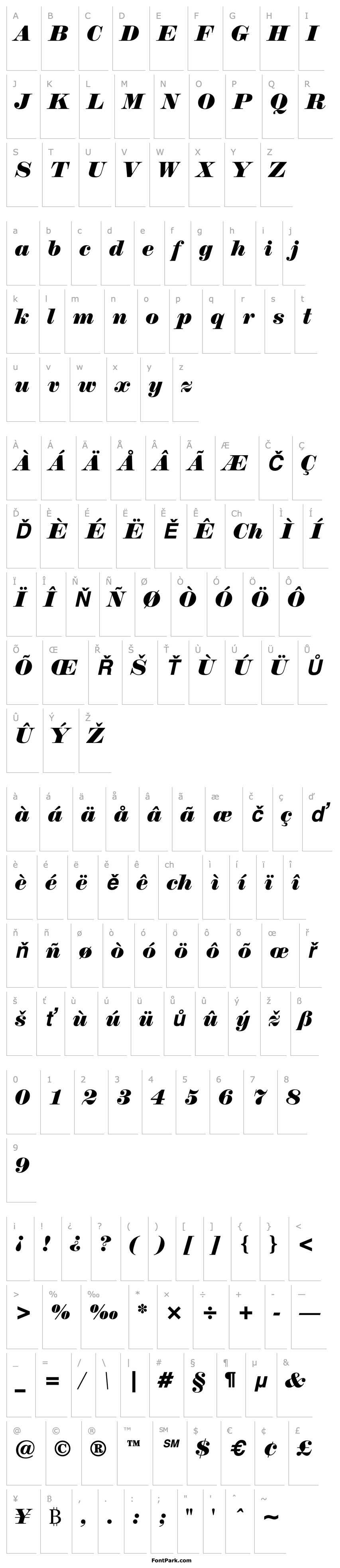 Overview NormandeBT-Italic