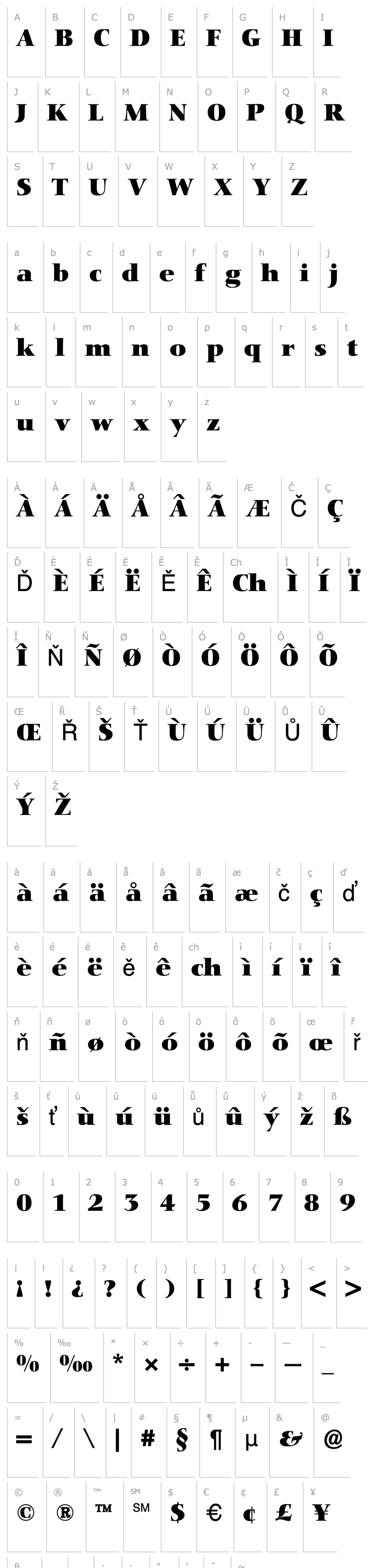 Overview Nofret Bold