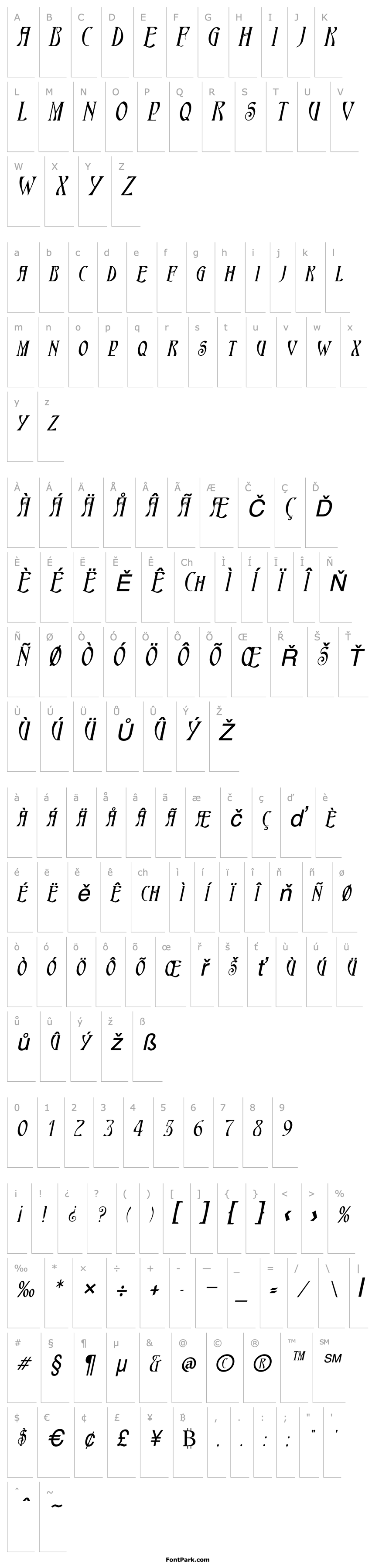 Overview Nouveau  Italic