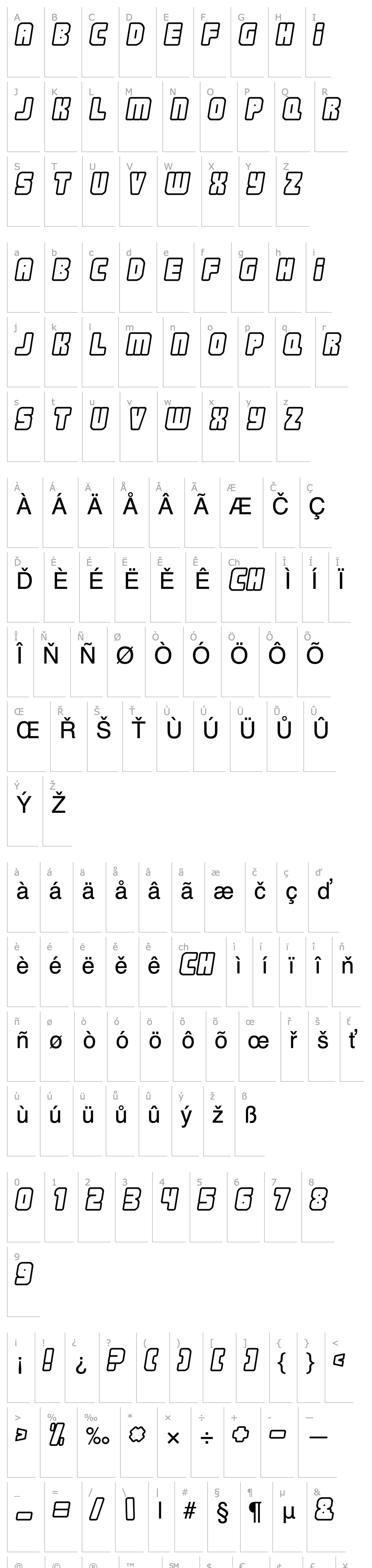 Overview Nonstop italic