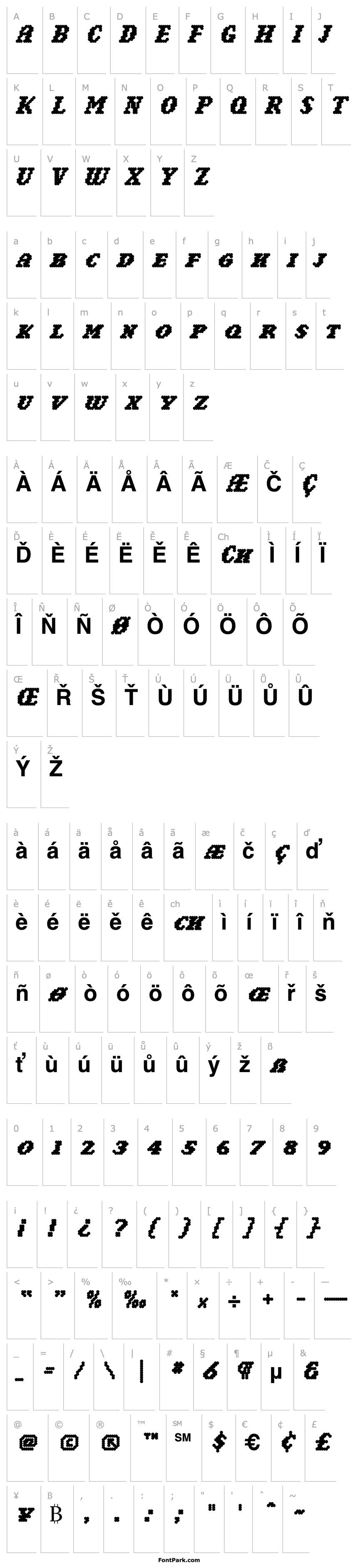 Přehled NarlyBoldBold