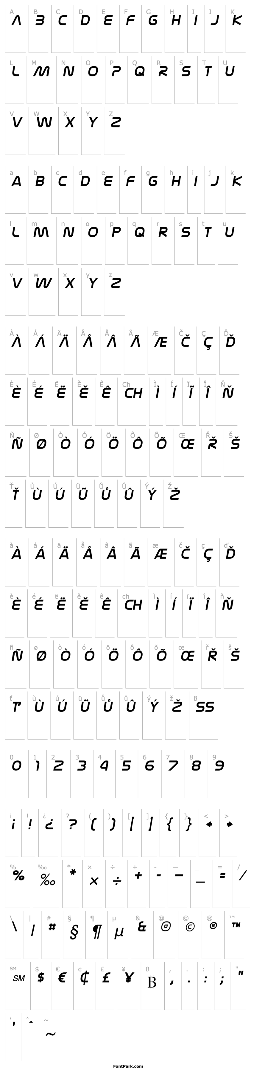 Přehled Nasalization Italic