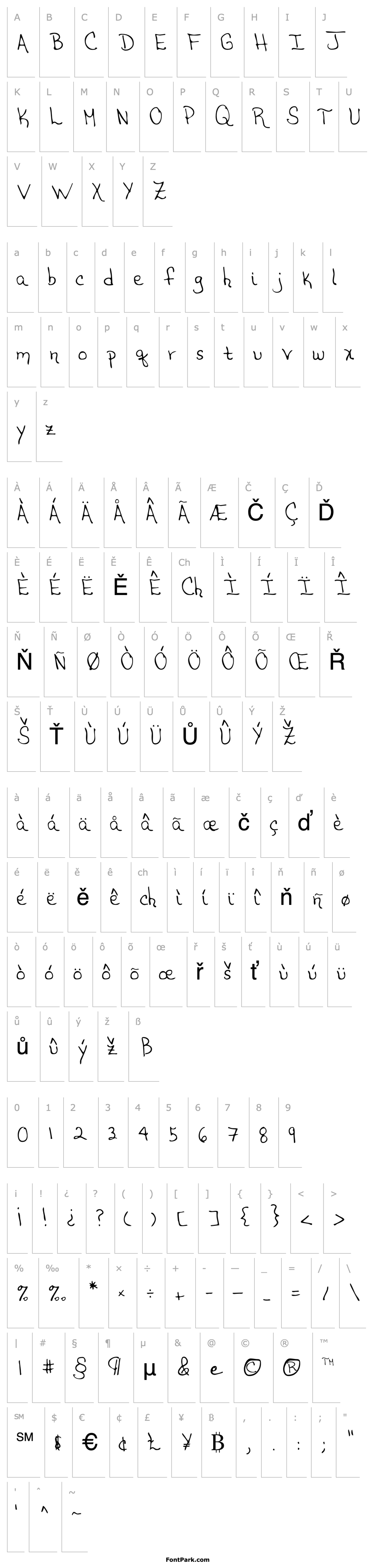 Overview NatsHand Regular