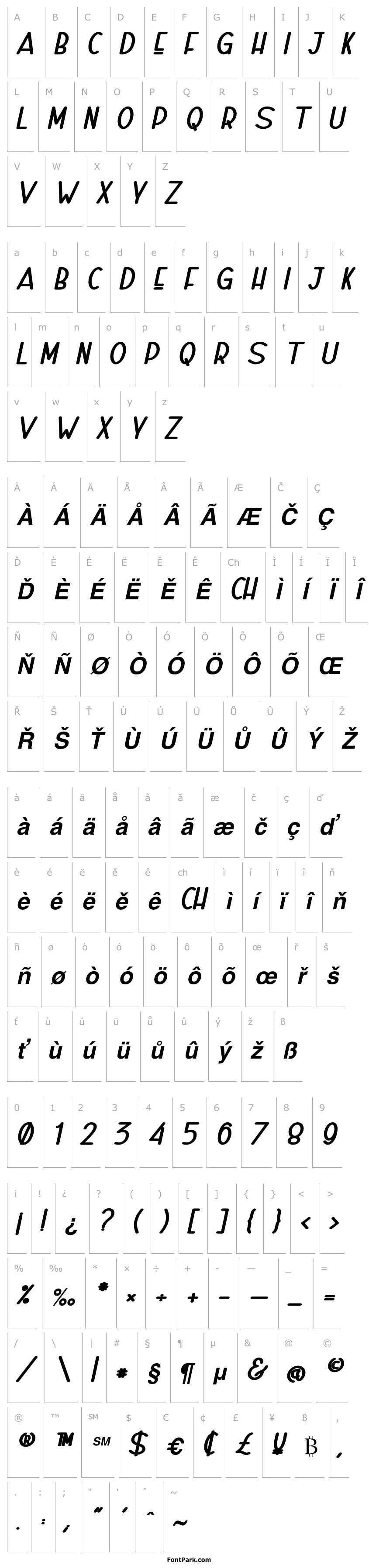 Overview Naura-BoldSlant_DEMO