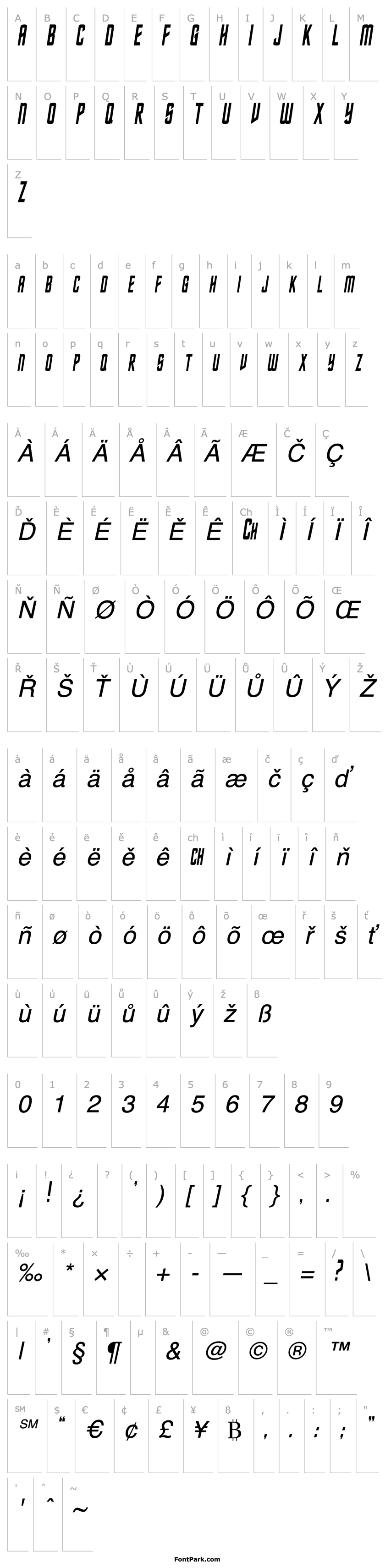 Overview NebulaCondensed Italic