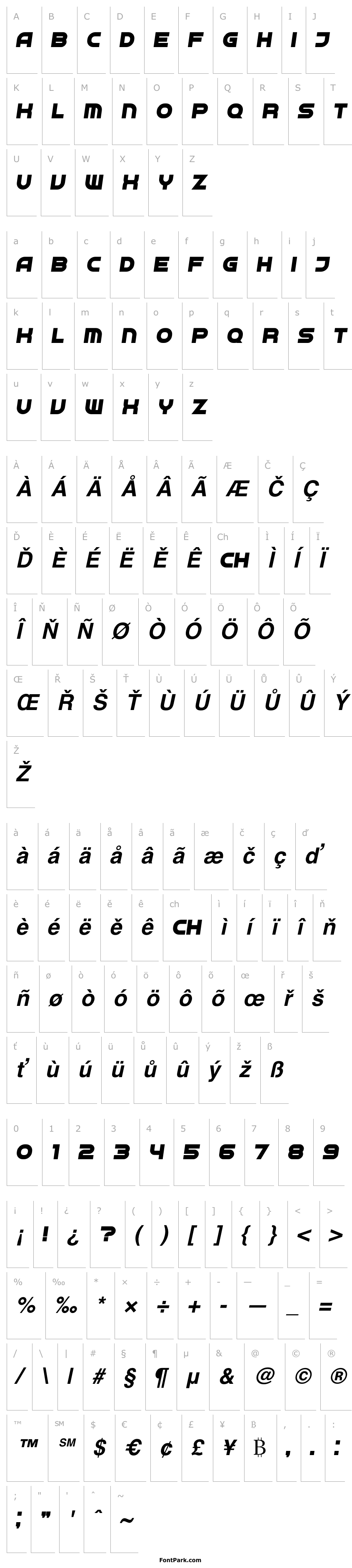 Overview Neighbor Bold Italic