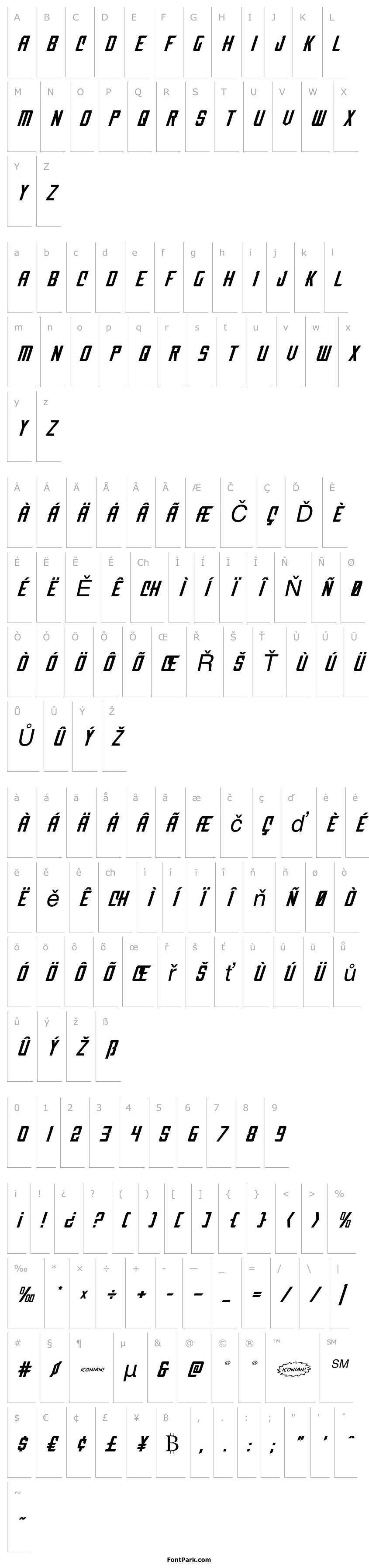 Overview Nemesis Enforcer Expanded Italic