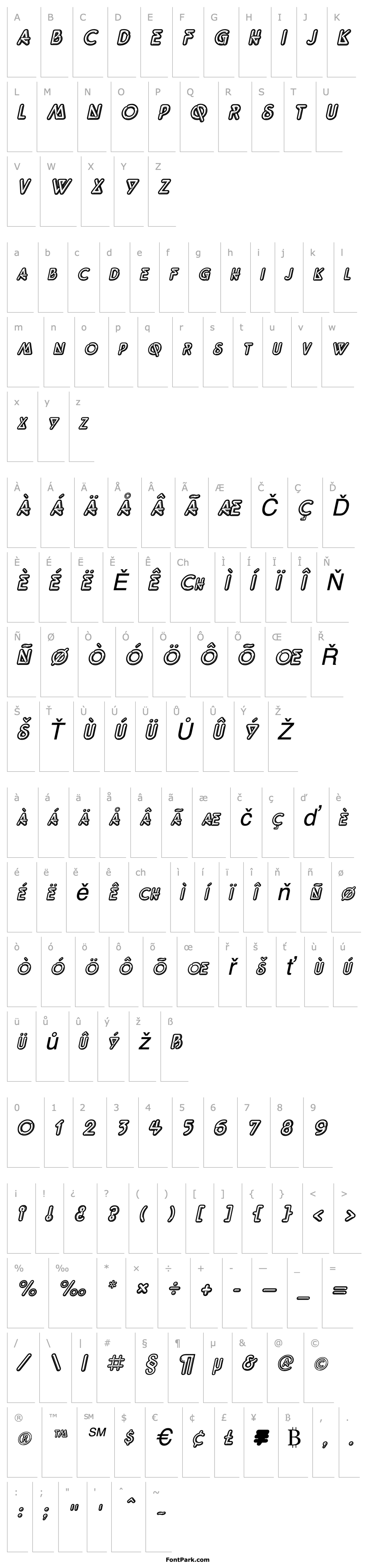 Overview Neonz  Italic