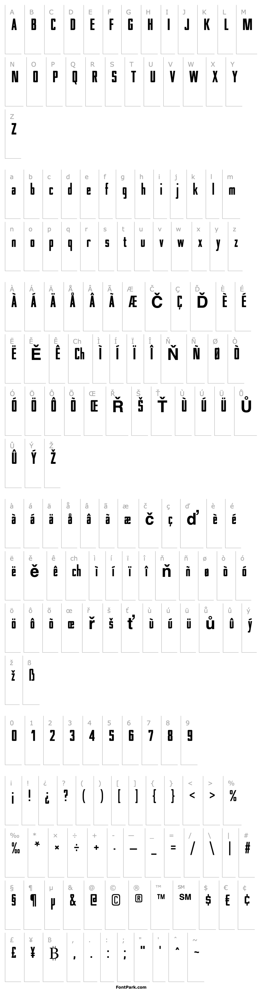 Overview NesobriteCdBl-Regular