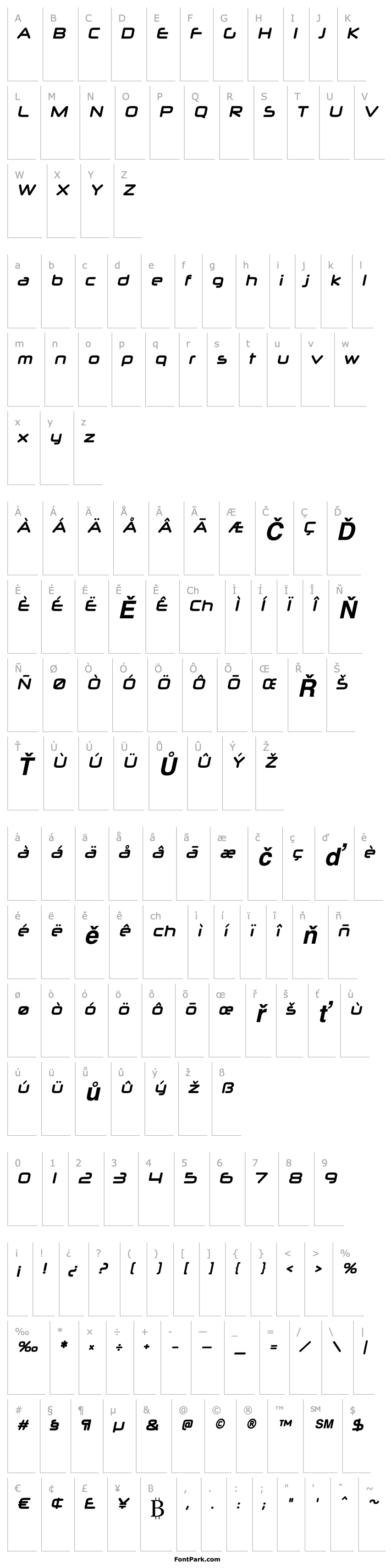 Přehled Neuropol X Bold Italic