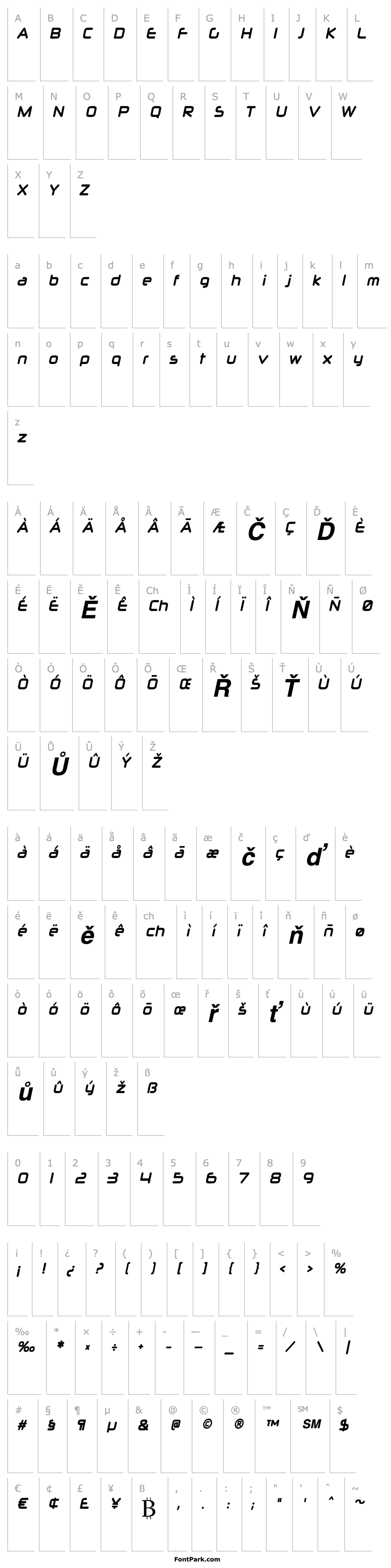 Overview Neuropol X Cnd Bold Italic