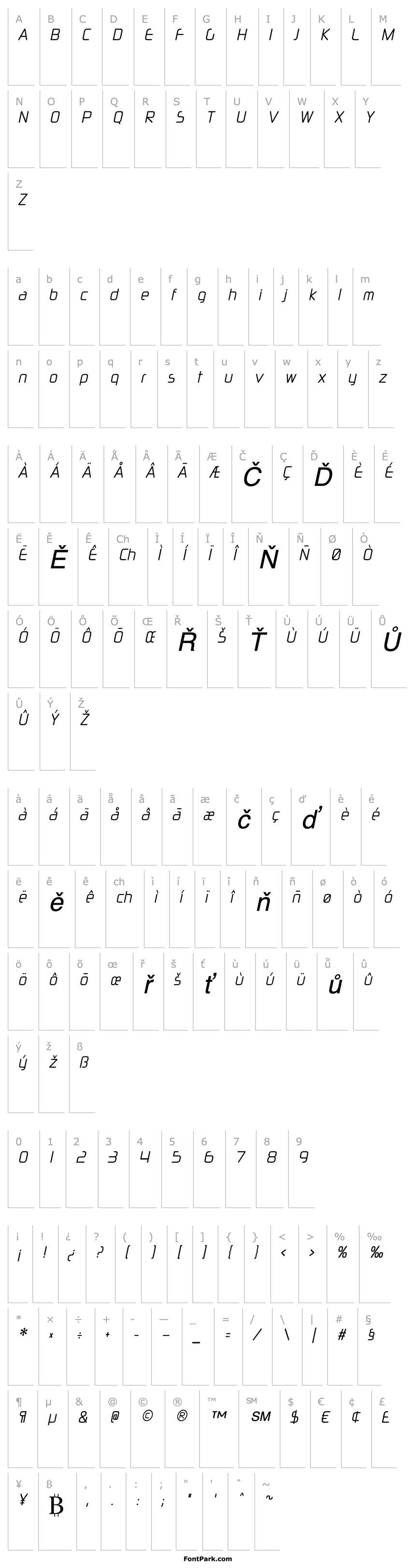 Overview Neuropol X Cnd Lite Italic