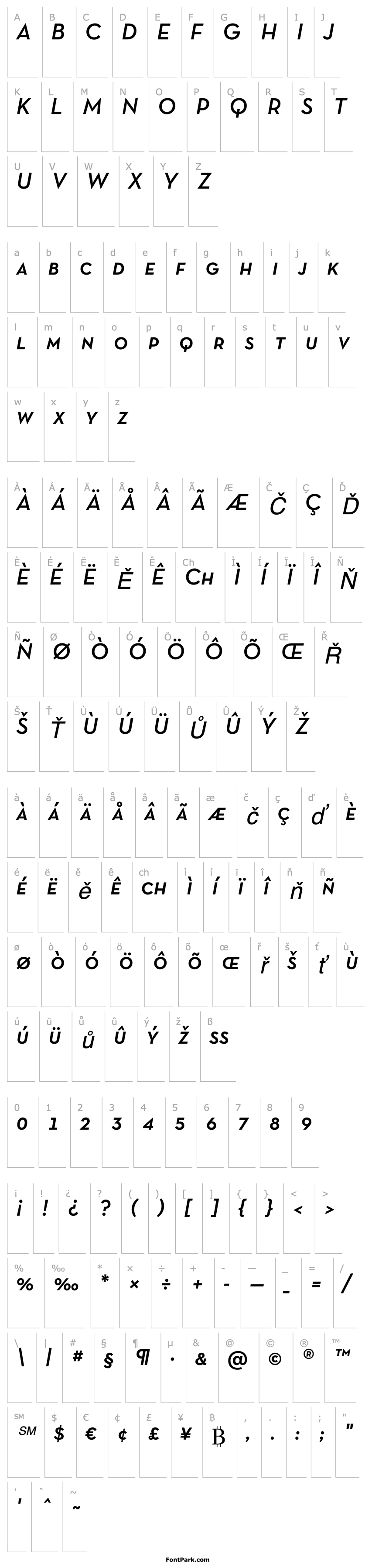 Přehled NeutraTextTF-DemiSCItalicAlt