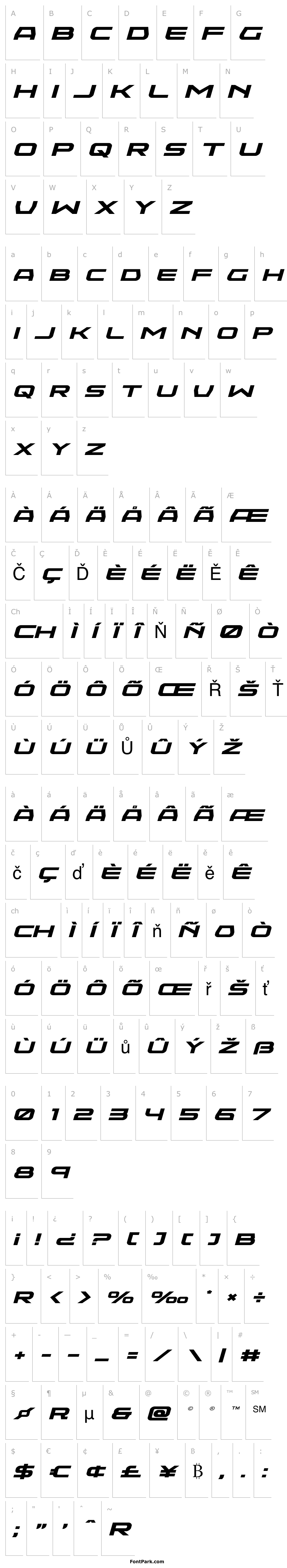 Overview Neutron Dance Expanded Italic