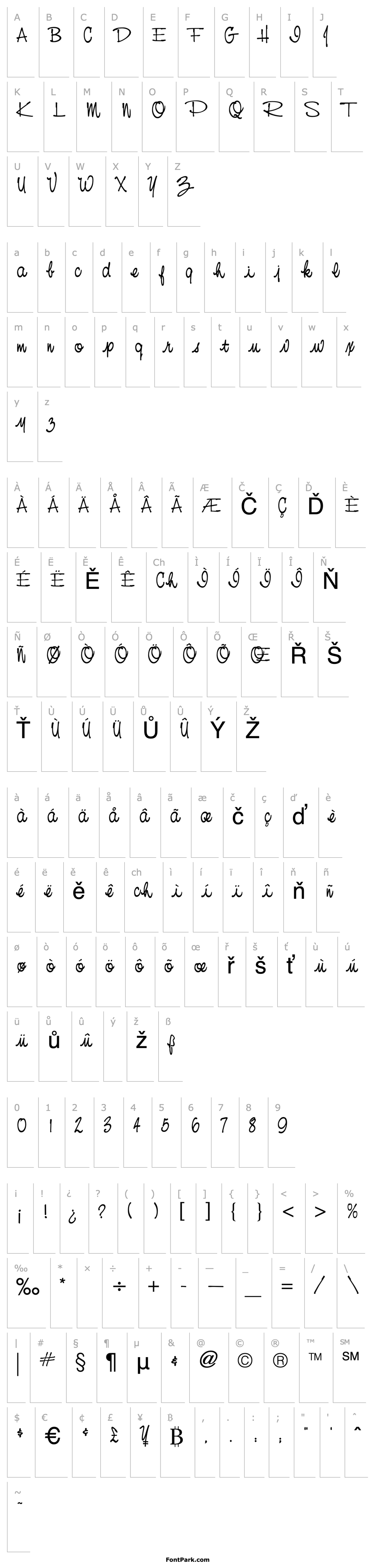 Overview Nevison Casual Script Regular