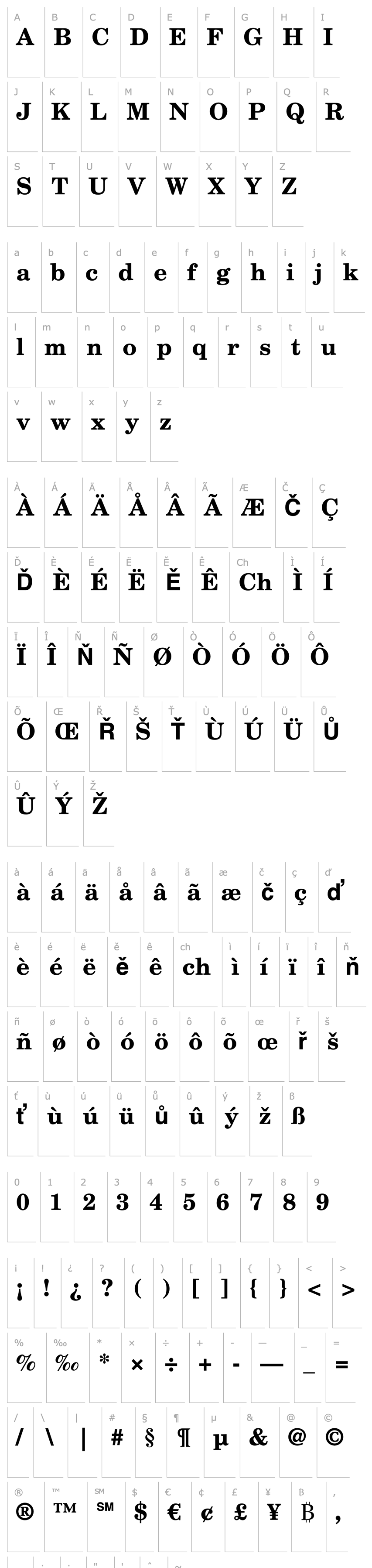 Overview New Century Schoolbook LT Bold