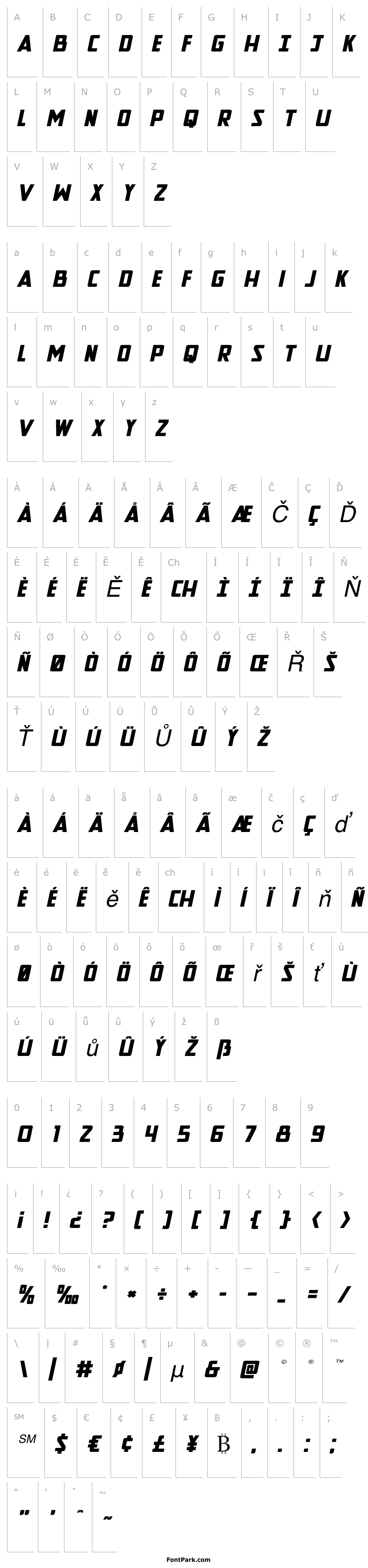 Overview New Comic Title Expanded Italic