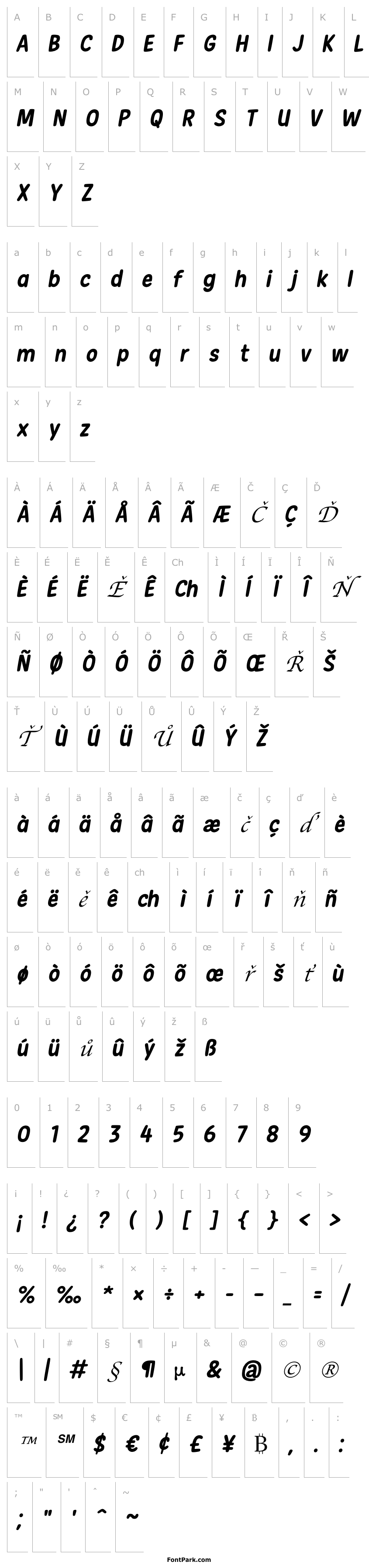 Přehled New Era Casual Bold Italic