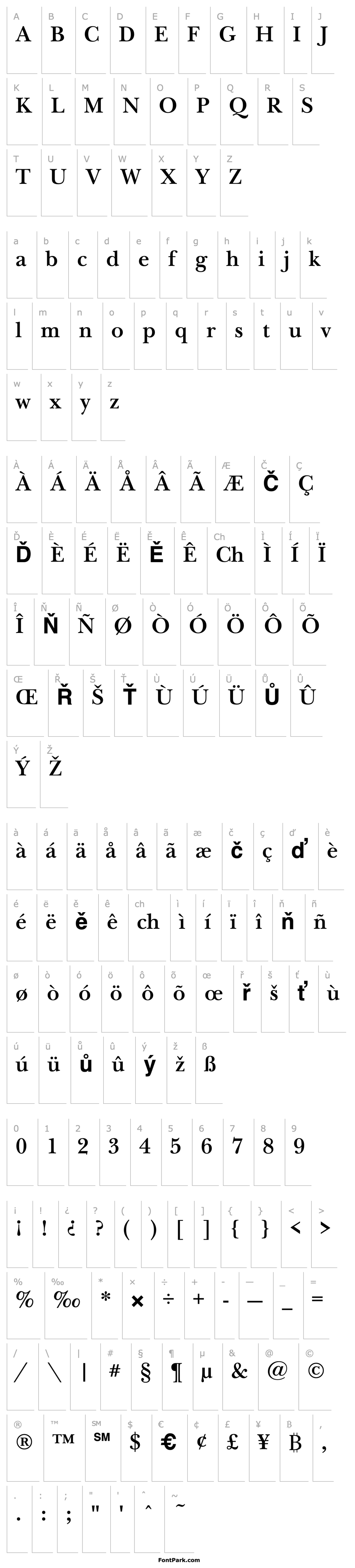 Overview NewBaskerville SemiBold